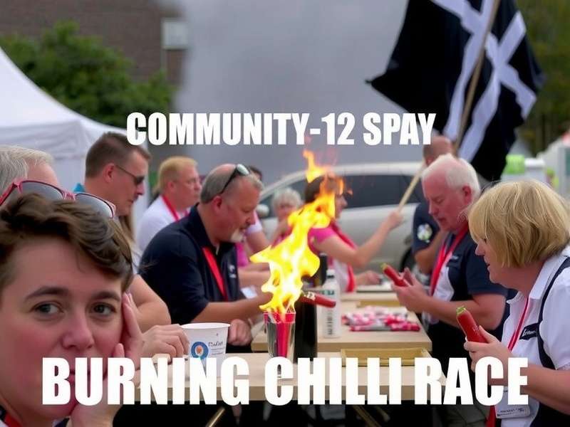 Burning Chilli Race community event